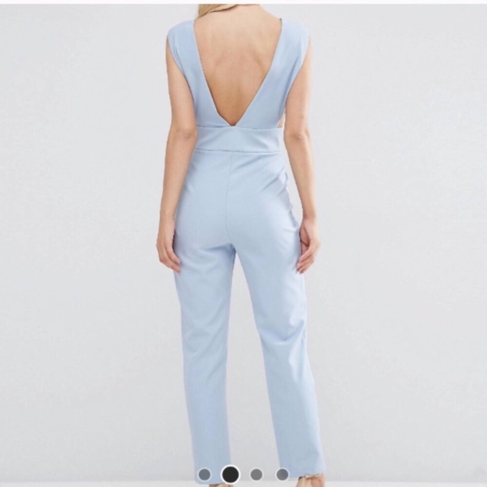 NWOT | Light Blue Jumpsuit - Picture 2 of 3